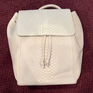 Elegant light gray Backpack